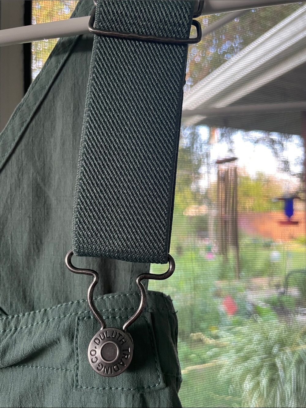 Duluth Trading Co Green Heirloom Gardening Overalls - Picture 4 of 13